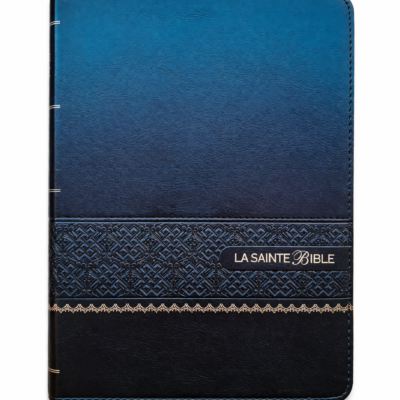 Elegant leather Bible with embossed details
