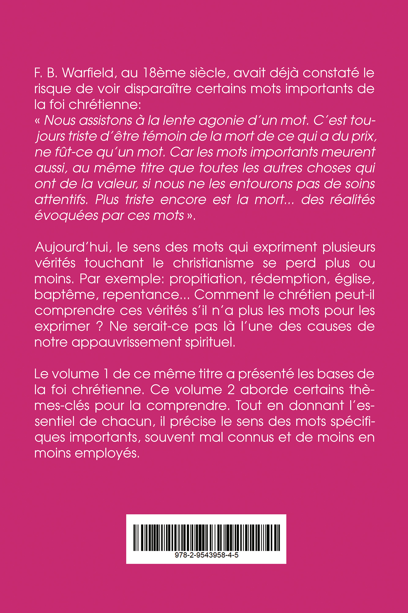 Pour mieux comprendre la foi chrétienne (Volume 2) – Image 2