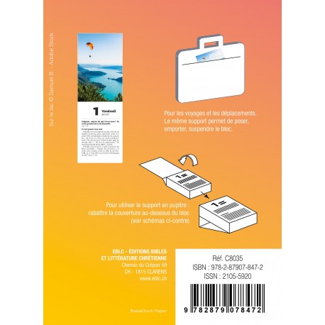 Calendrier La Bonne Semence 2026, support pliant – Image 4