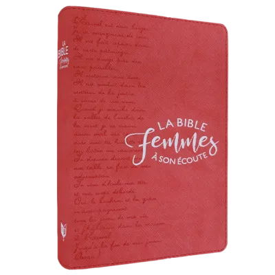 Bible Femmes à Son Écoute, Souple, Corail